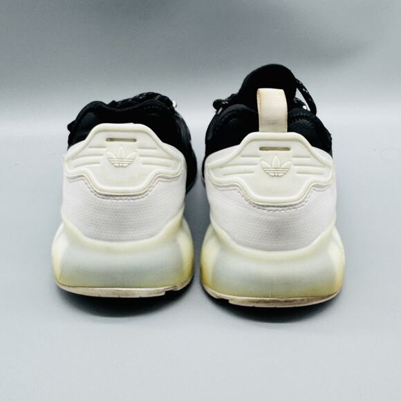 Adidas ZX 2K Boost Shoes Mens Size 9 Black White S42835 Sneakers Comfort - Picture 7 of 12